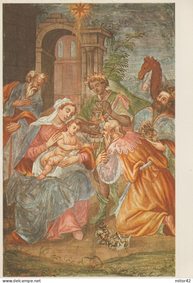 186-Religione-Cristianesimo-Presepe-L' Adorazione Dei Magi-Cipriano Valorsa Di Grosio-Santuario Madonna Di Tirano - Jésus