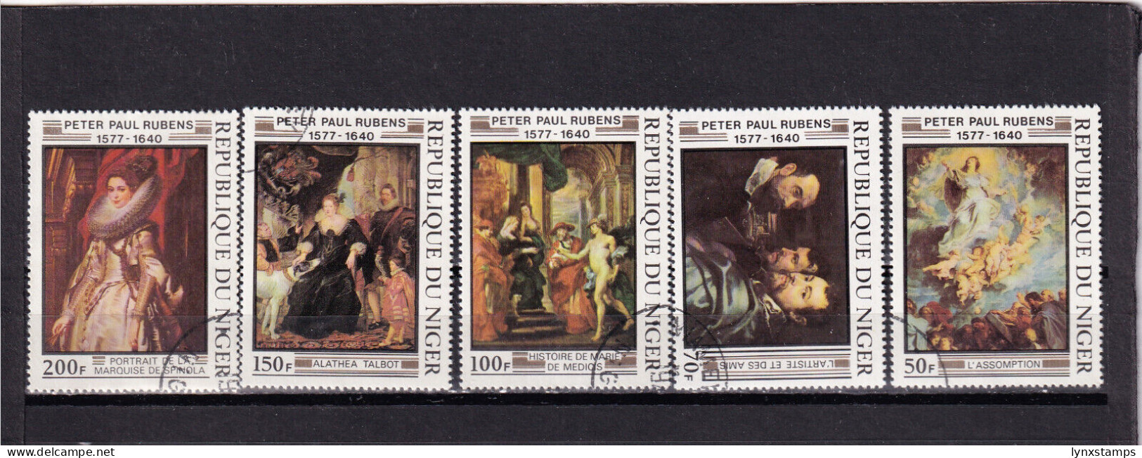 LI07 Niger 1978 The 400th Anniversary Of The Birth Of Peter Paul Rubens - Rubens