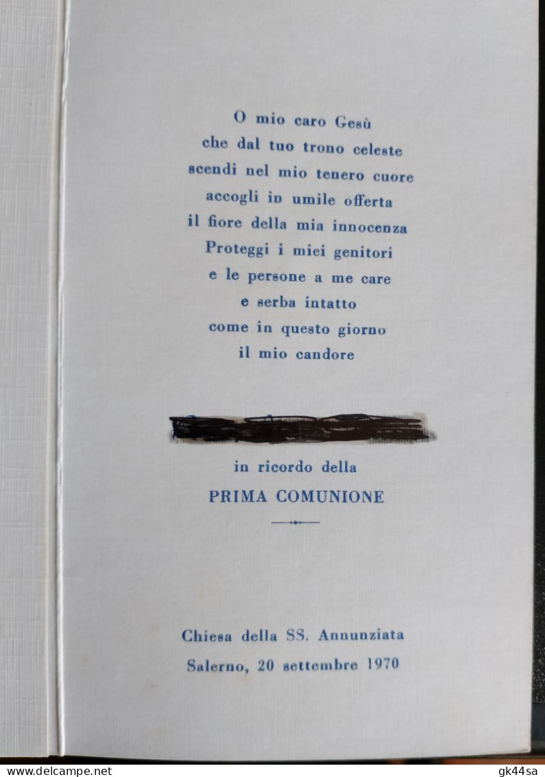 RICORDO PRIMA COMUNIONE 1970 - Religione & Esoterismo