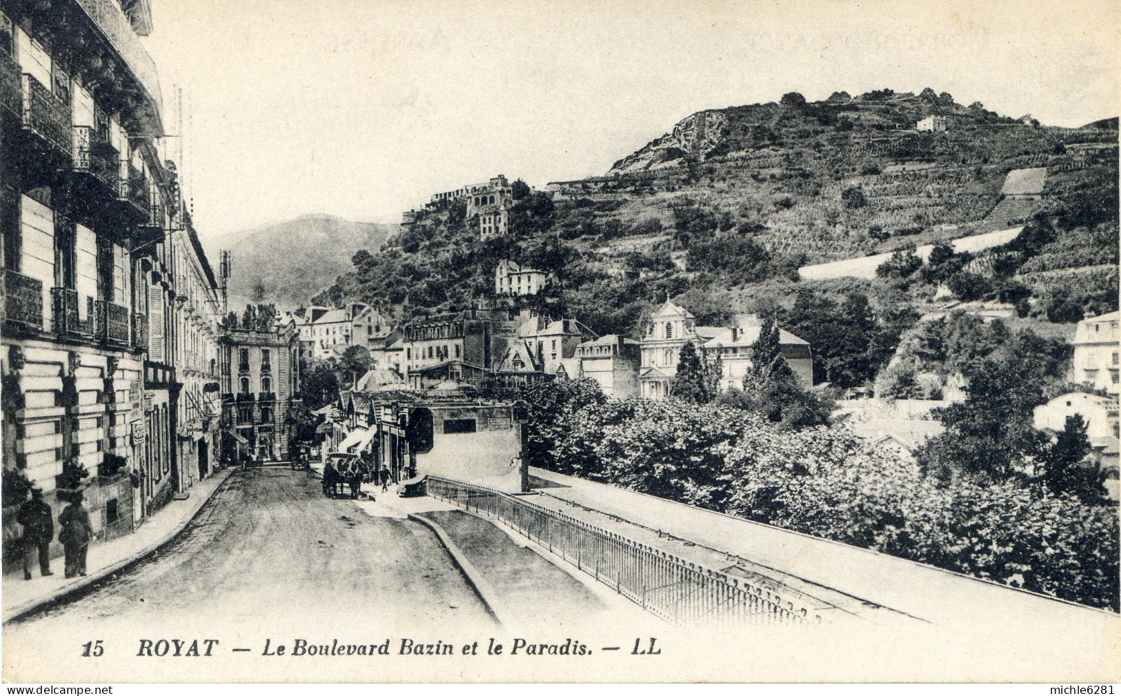 Royat - Le Boulevard Bazin Et Le Paradis - Royat