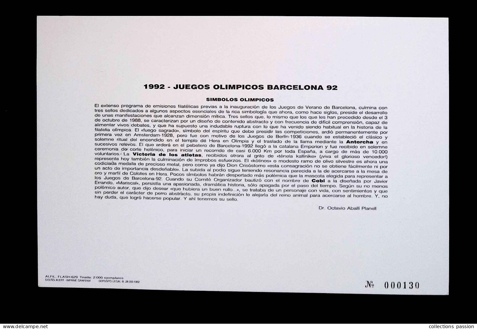 CL, Carte Maximum, Espagne, Espana, XXV A Olimpiada, Juegos De La XXV Olimpada,  Barcelona' 92, Frais Fr 2.20 E - Maximumkarten