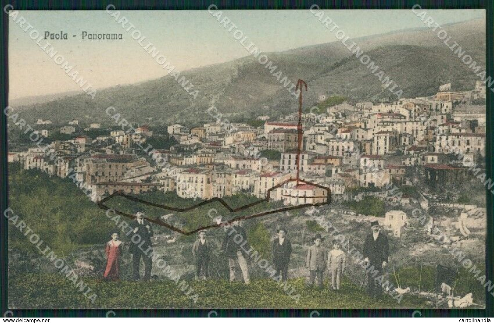 Cosenza Paola Cartolina KVM0346 - Cosenza