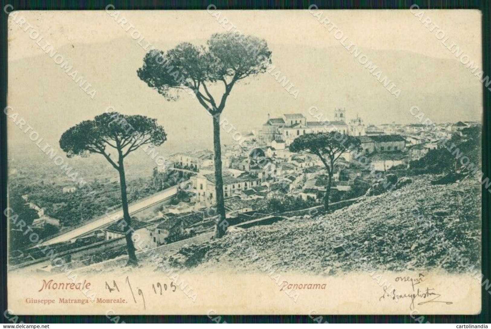 Palermo Monreale Cartolina KVM0388 - Palermo