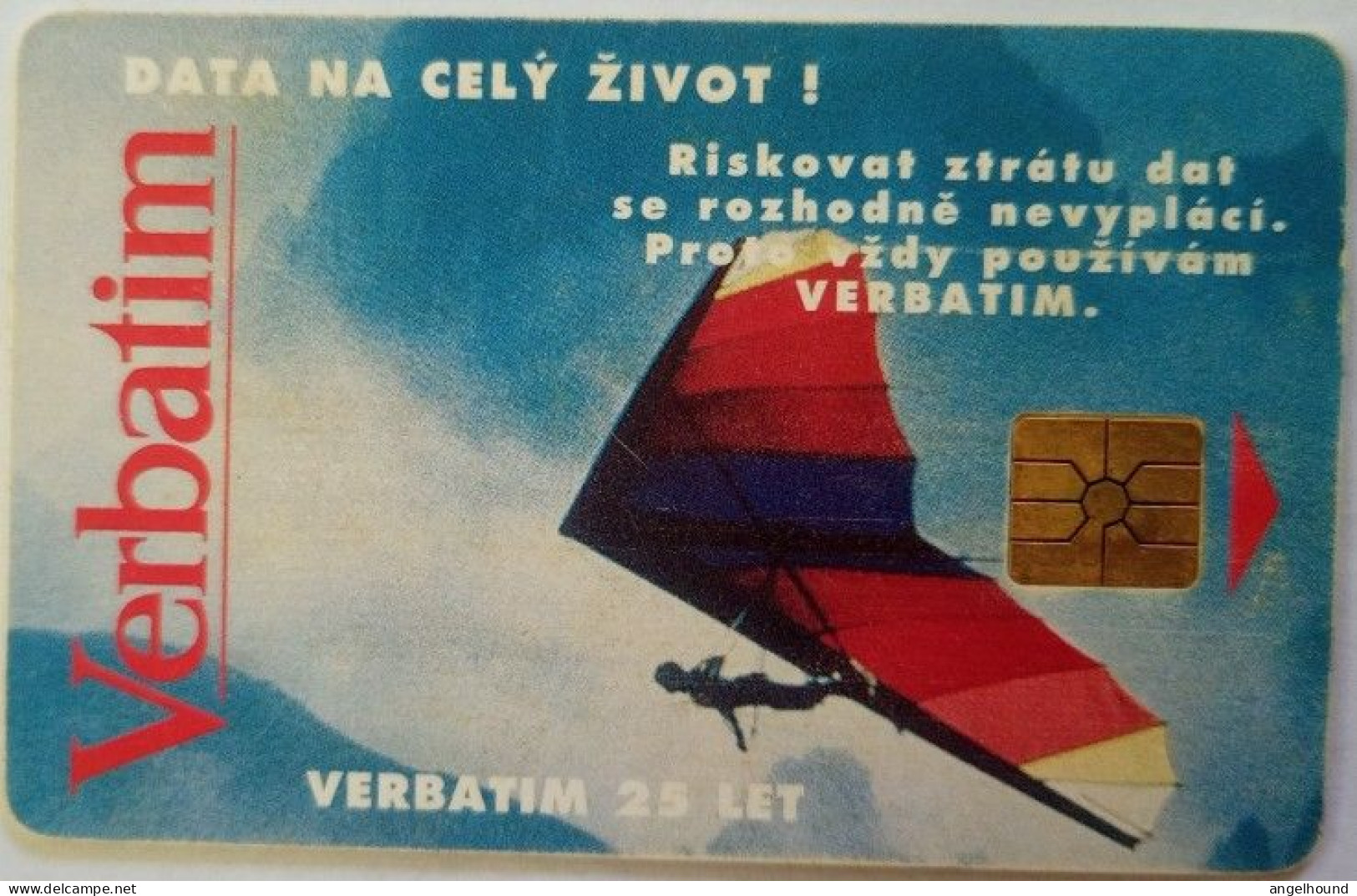 Czech Republic 100 Units Chip Card - Promotion - Verbatim - Tchéquie