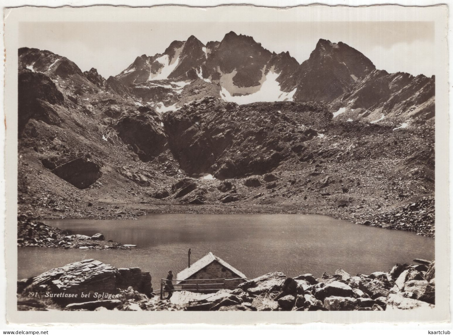 291. Suretiasee Bei Splügen -  (Schweiz-Suisse-Switzerland) - 1936 - Splügen