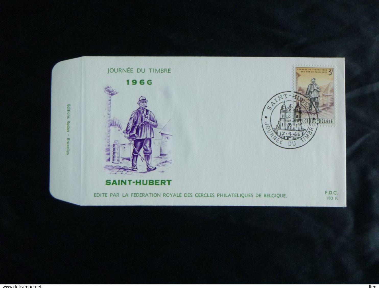 1966 1367 FDC ( Saint Hubert ) : " Journée Du Timbre -Dag Van De Postzegel " - 1961-1970