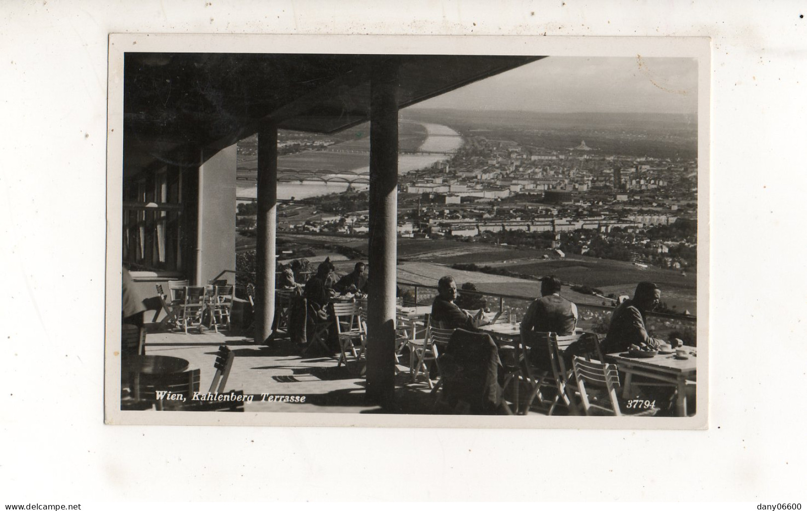 AUTRICHE - WIEN, Kahlenberg Terrasse (carte Photo Animée) - Wien Mitte