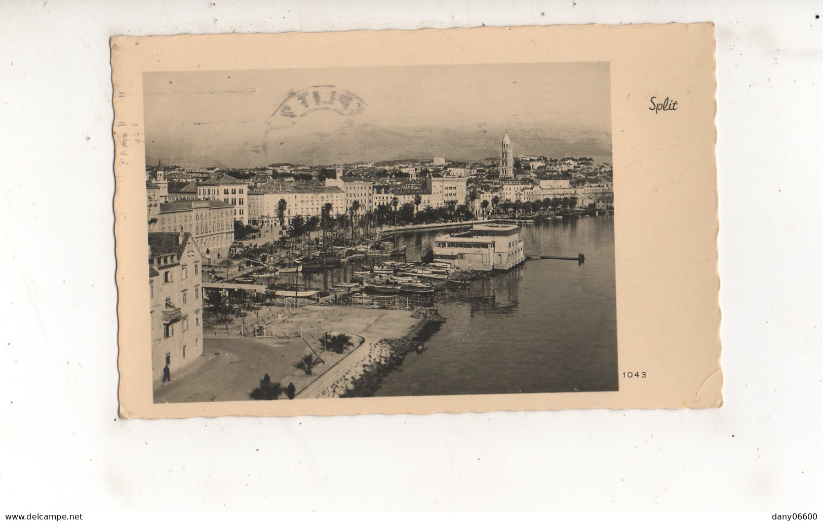 YOUGOSLAVIE - SPLIT (carte Photo) - Joegoslavië