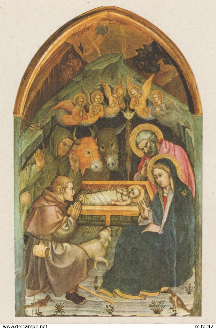 195-Religione-Cristianesimo-Presepe-La Natività-Taddeo Di Bartolo-Siena-Chiesa Dei Servi - Jesus