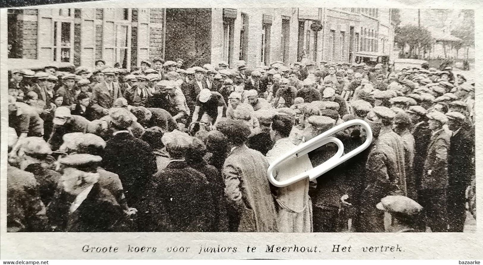 WIELERSPORT 1934 / MEERHOUT / HET VERTREK GROTE KOERS VOOR JUNIORES - Unclassified