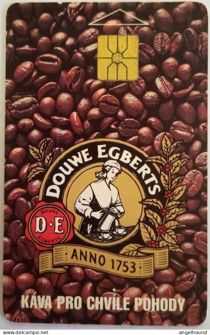 Czech Republic 50 Units Chip Card - Promotion- Coffee  Douwe Egberts - Repubblica Ceca