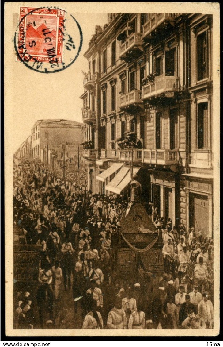 ALEXANDRIA Procession Of The Holy Carpet 1919 - Alexandrie