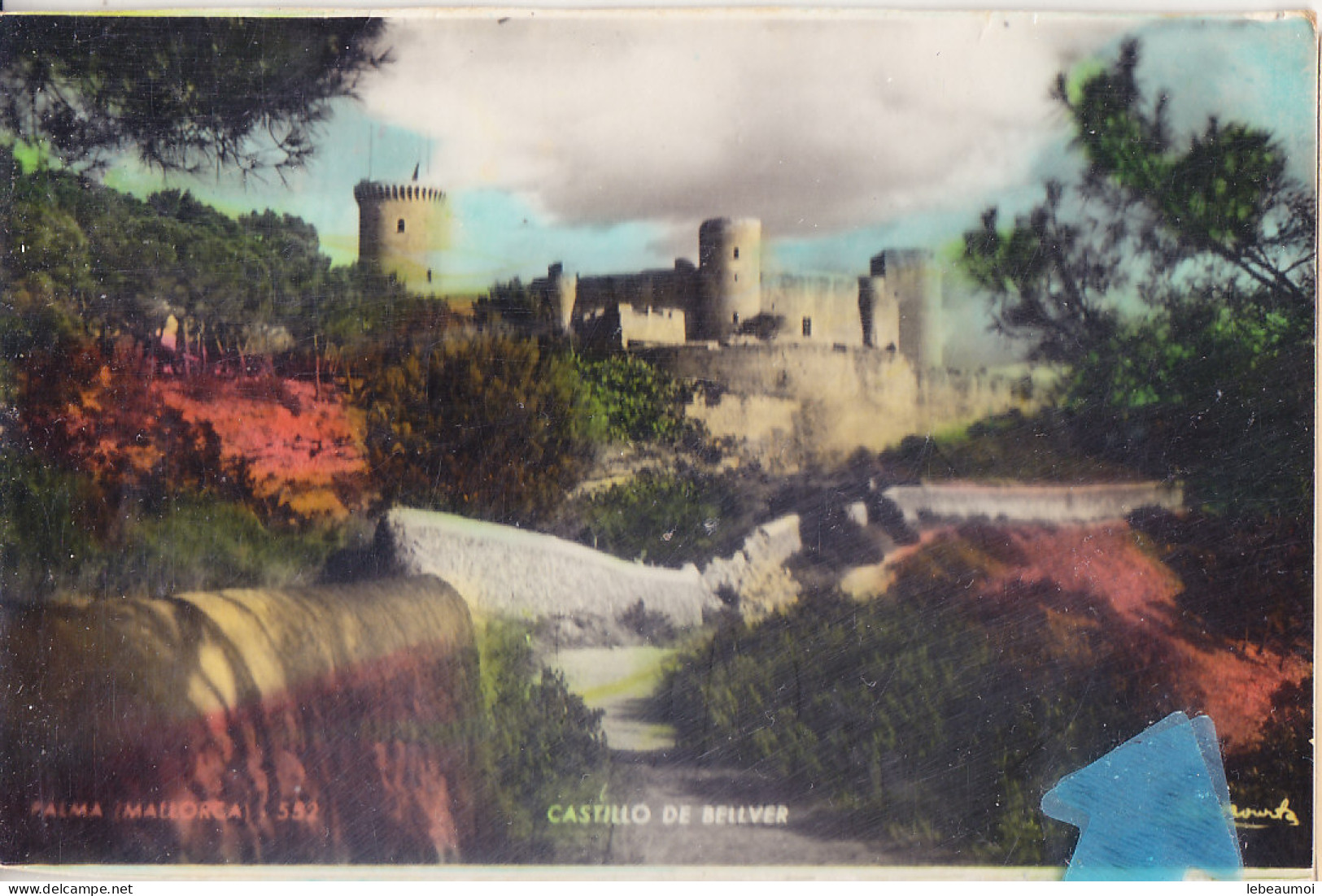 Nyy- Espagne Cpsm CASTILLO De BELLVER 552  - Palma De Mallorca