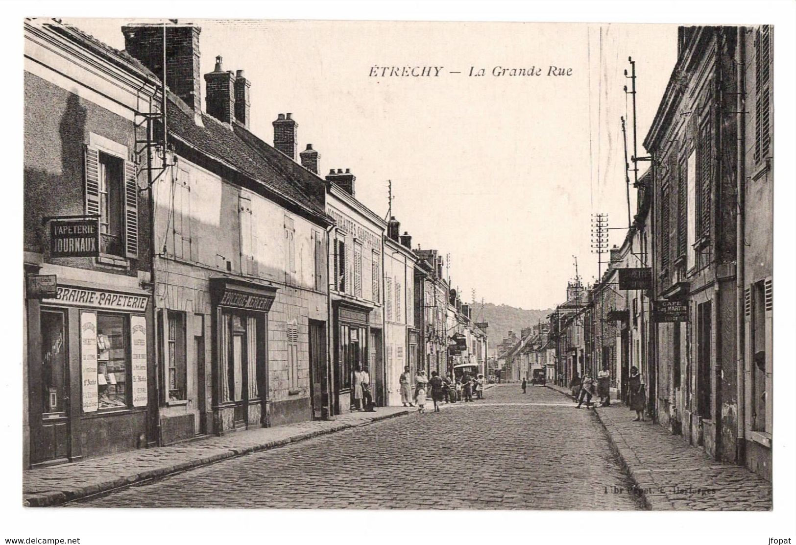 91 ESSONNE - ETRECHY La Grande Rue - Etrechy