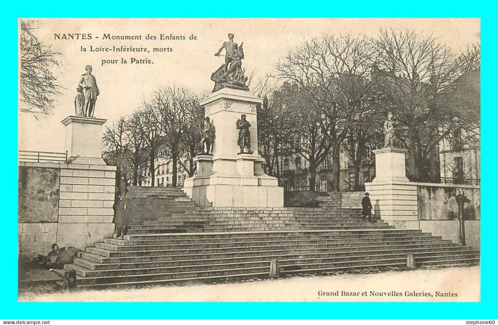 A764 / 117 44 - NANTES Monument Des Enfants De La Loire Inférieure - Nantes