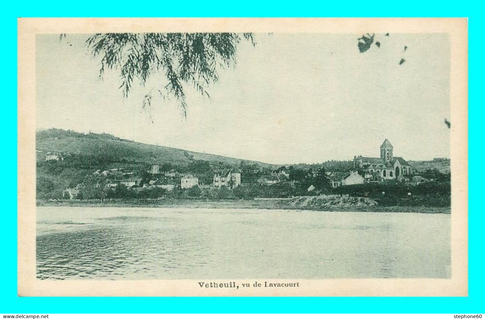 A764 / 325 95 - VETHEUIL Vu De Lavacourt - Vetheuil