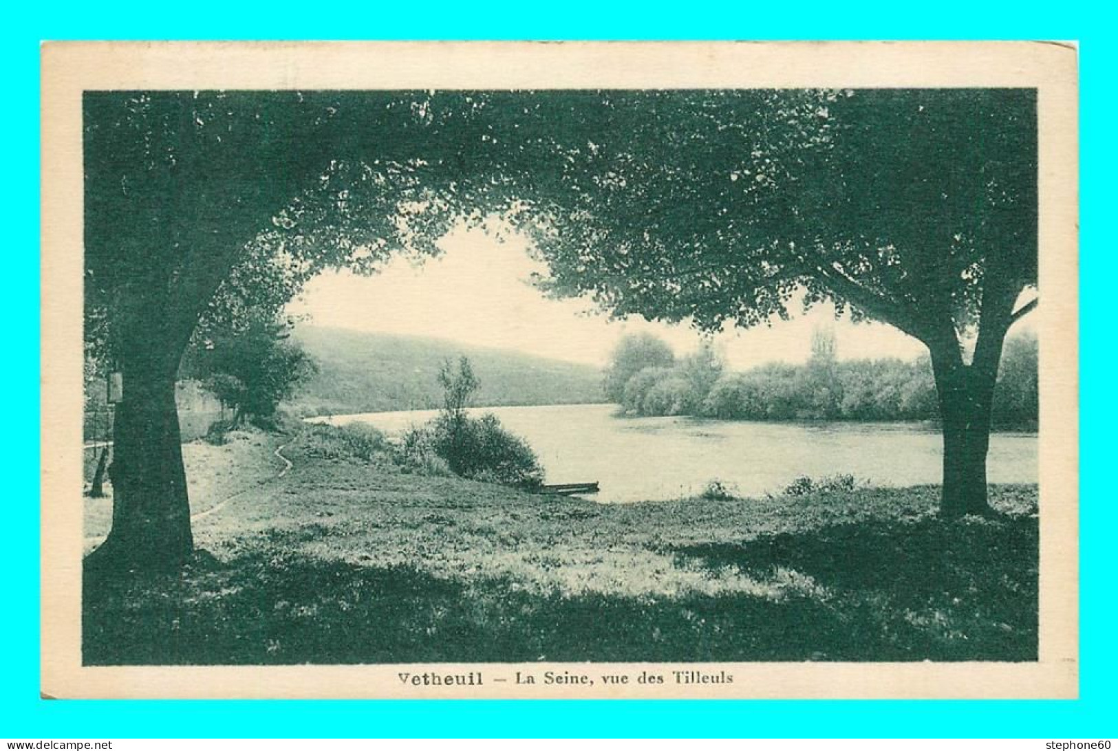 A764 / 323 95 - VETHEUIL La Seine Vue Des Tilleuils - Vetheuil