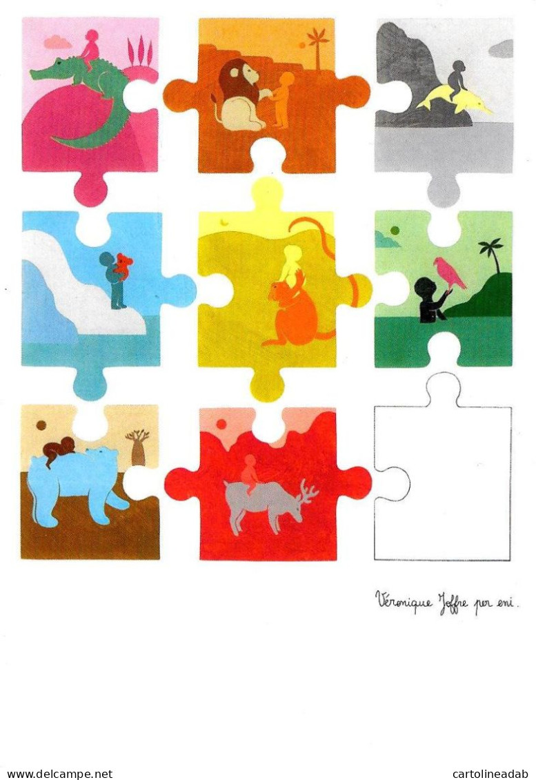 [MD2160] CPM - ENI - CARD COLECTION N. 11 - PUZZLE - PROMOCARD 9979 - PERFETTA - Non Viaggiata - Werbepostkarten