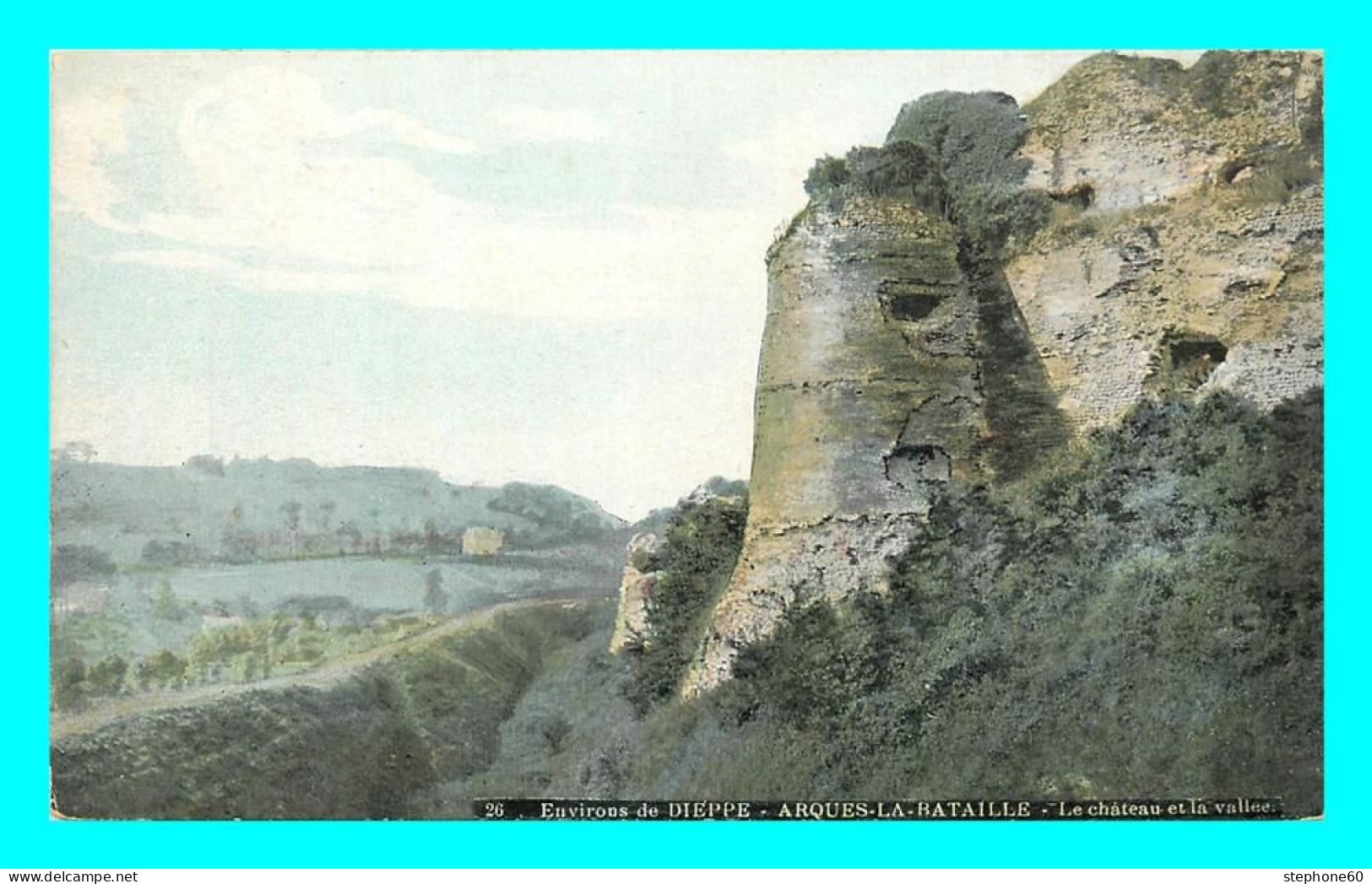 A766 / 033 76 - ARQUES LA BATAILLE Chateau Et Vallée - Arques-la-Bataille