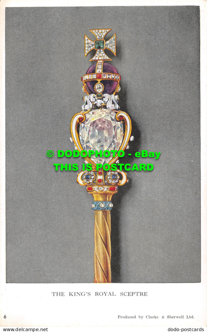 R475155 The Kings Royal Sceptre. 6. Clarke And Sherwell - World