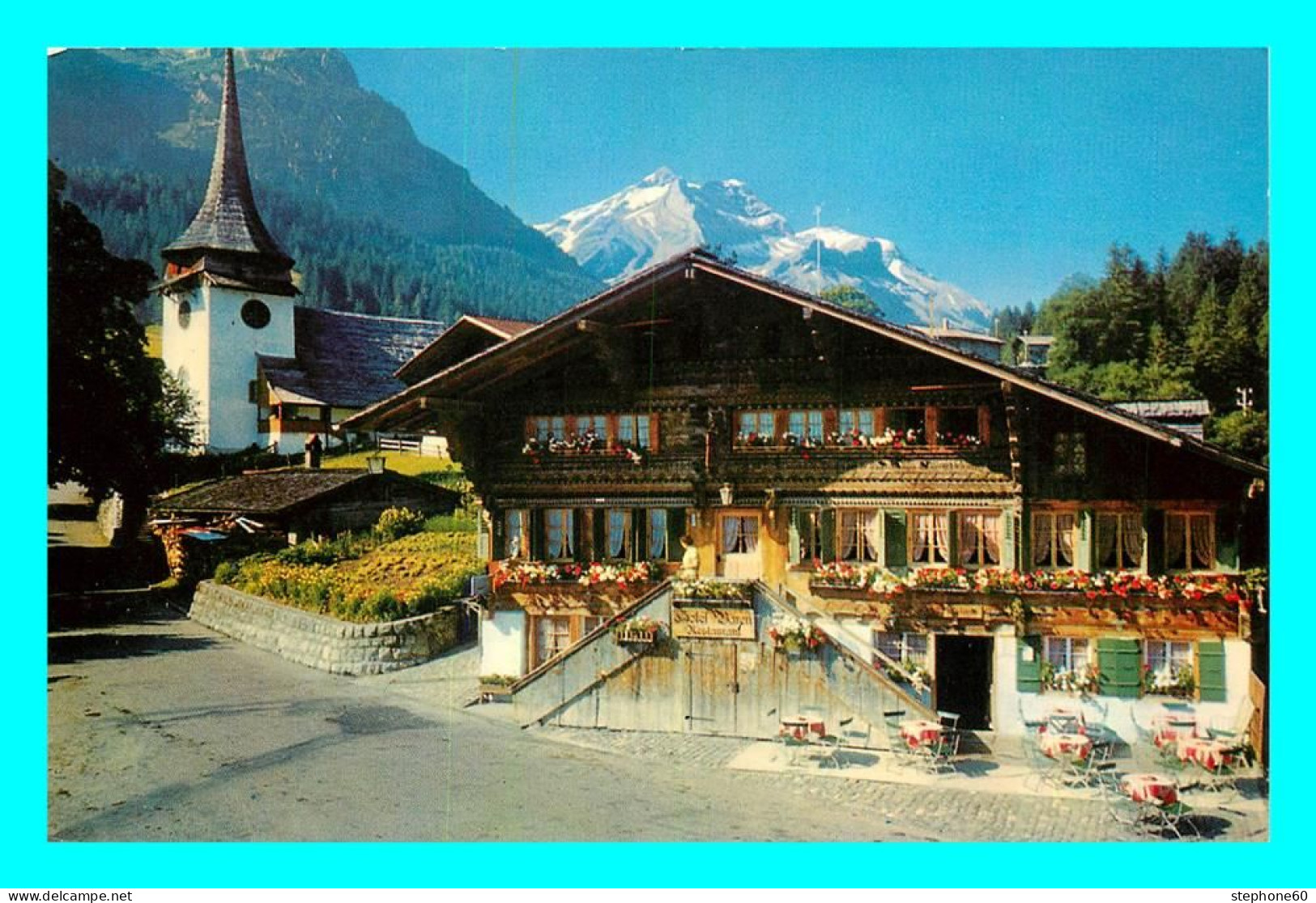 A768 / 239 Suisse GSTEIG AM COL DU PILLON Oldenhorn Und Sex Rouge - Gsteig Bei Gstaad