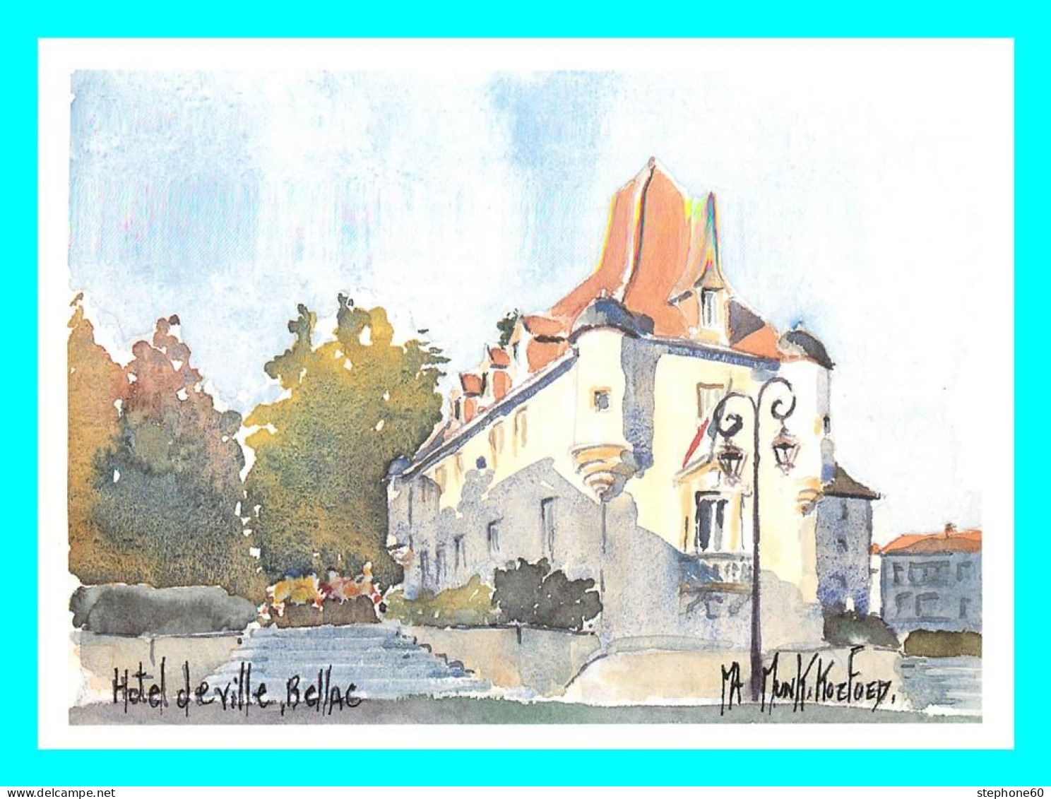 A770 / 117 87 - BELLAC Hotel De Ville Munk Koefoed - Bellac