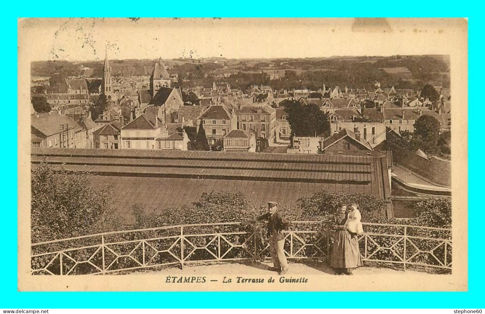 A763 / 217 91 - ETAMPES Terrasse De Guinette - Etampes