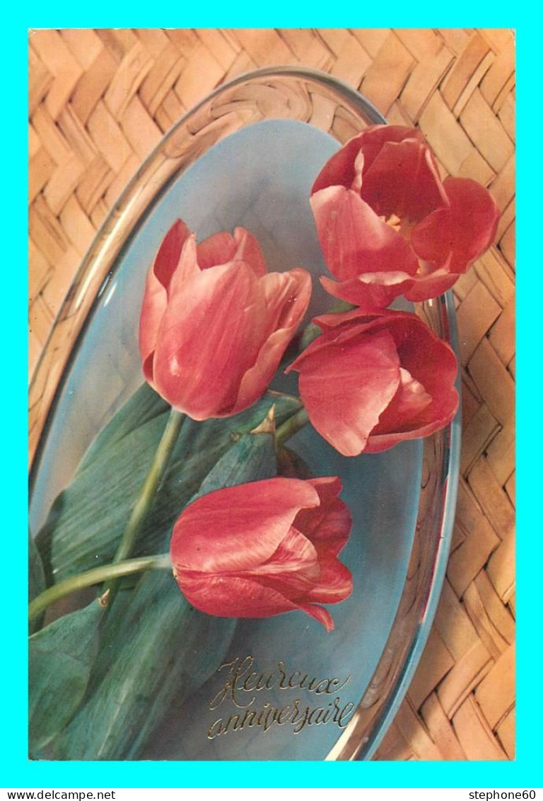 A770 / 663 Anniversaire Fleur Tulipe - Geburtstag