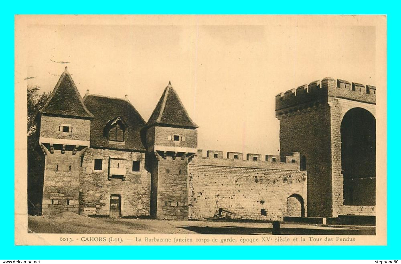 A767 / 177 46 - CAHORS La Barbacane ( Timbre N° 433 Seul ) - Cahors