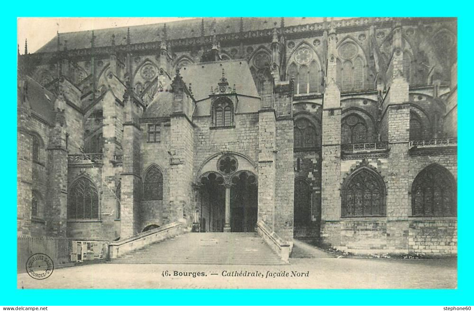 A767 / 515 18 - BOURGES Cathédrale Façade Nord - Bourges