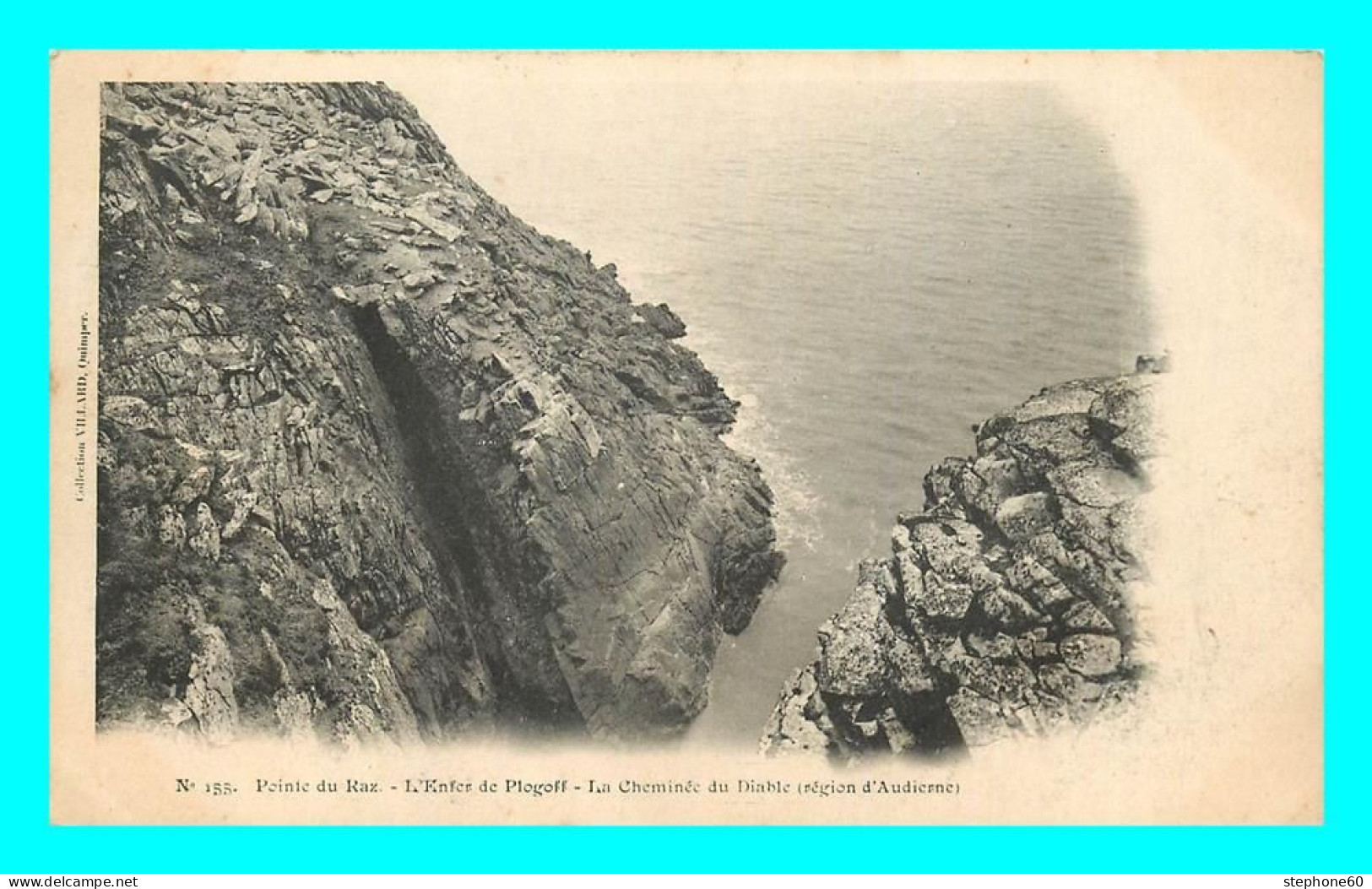 A772 / 165 29 - LA POINTE DU RAZ L'Enfer De Plogoff Cheminée Du Diable - La Pointe Du Raz