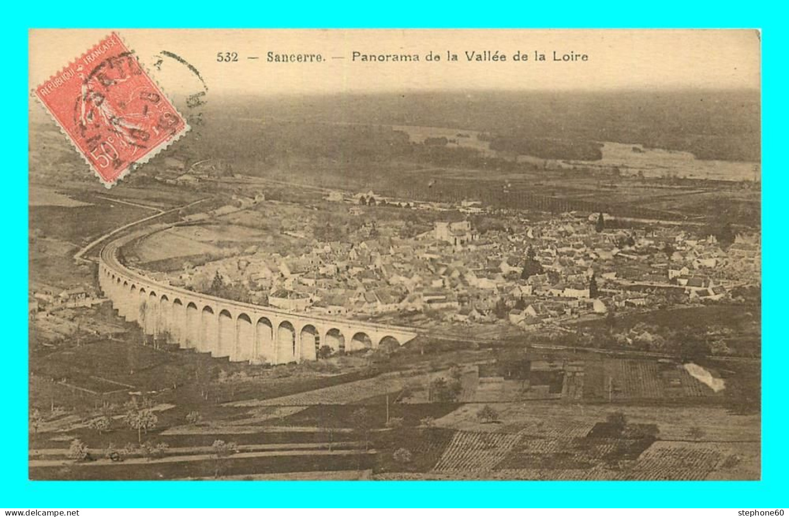 A772 / 315 18 - SANCERRE Panorama De La Vallée De La Loire - Sancerre