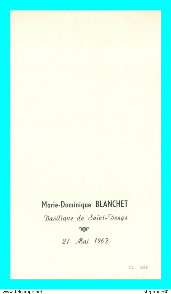 A769 / 589 Marie Dominique BLANCHET Basilique De Saint Denys - Devotion Images