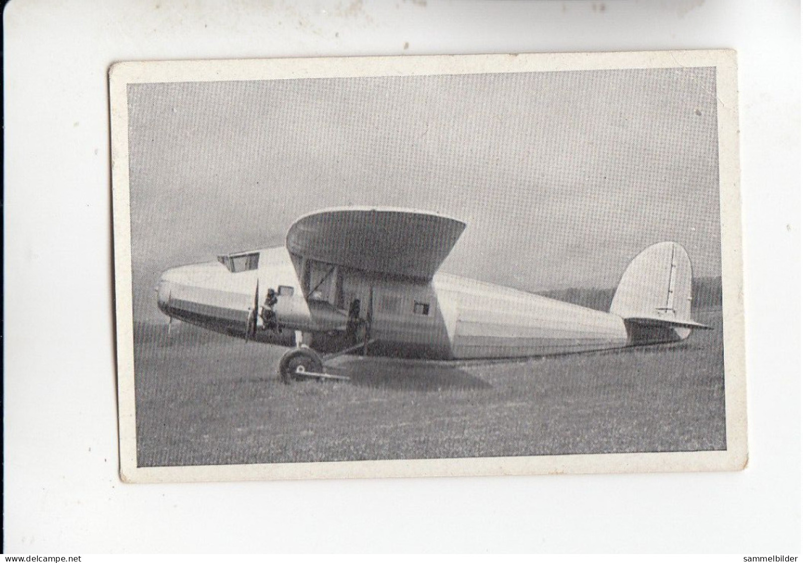 Mit Trumpf Durch Alle Welt  Flugzeuge DOK   B Serie 8 #1 Von 1933 - Zigarettenmarken