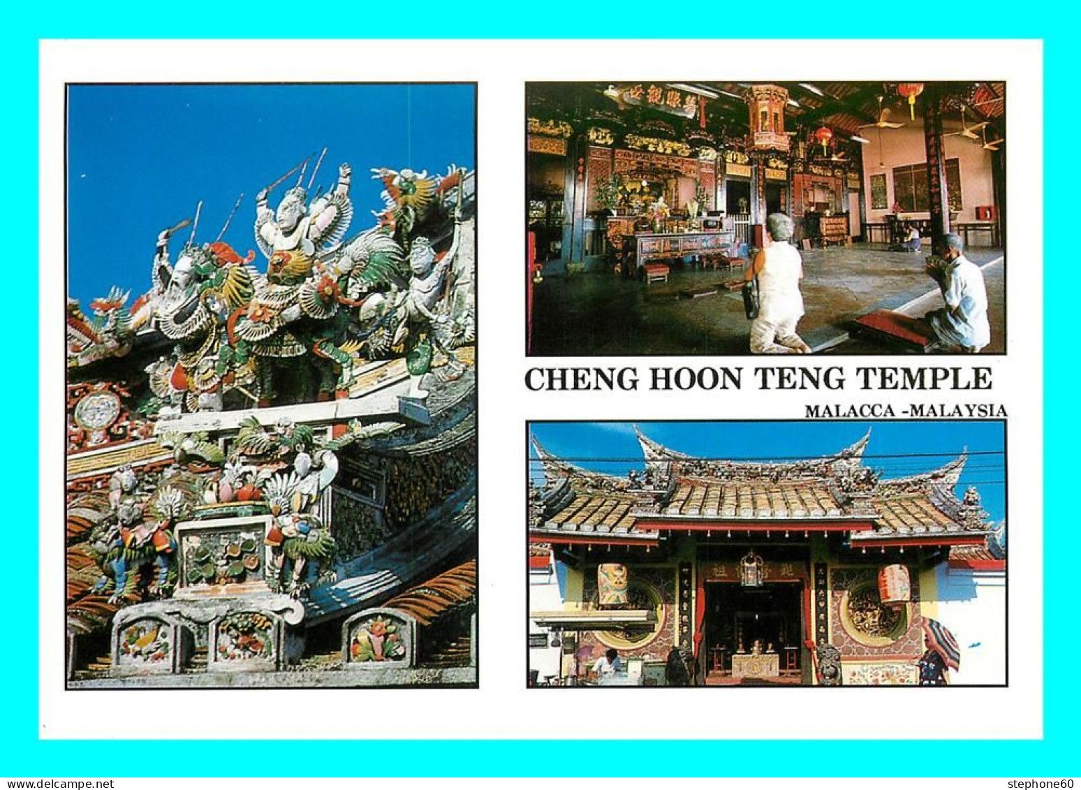 A768 / 389 MALAYSIA Cheng Hoon Teng Temple Multivues - Malesia