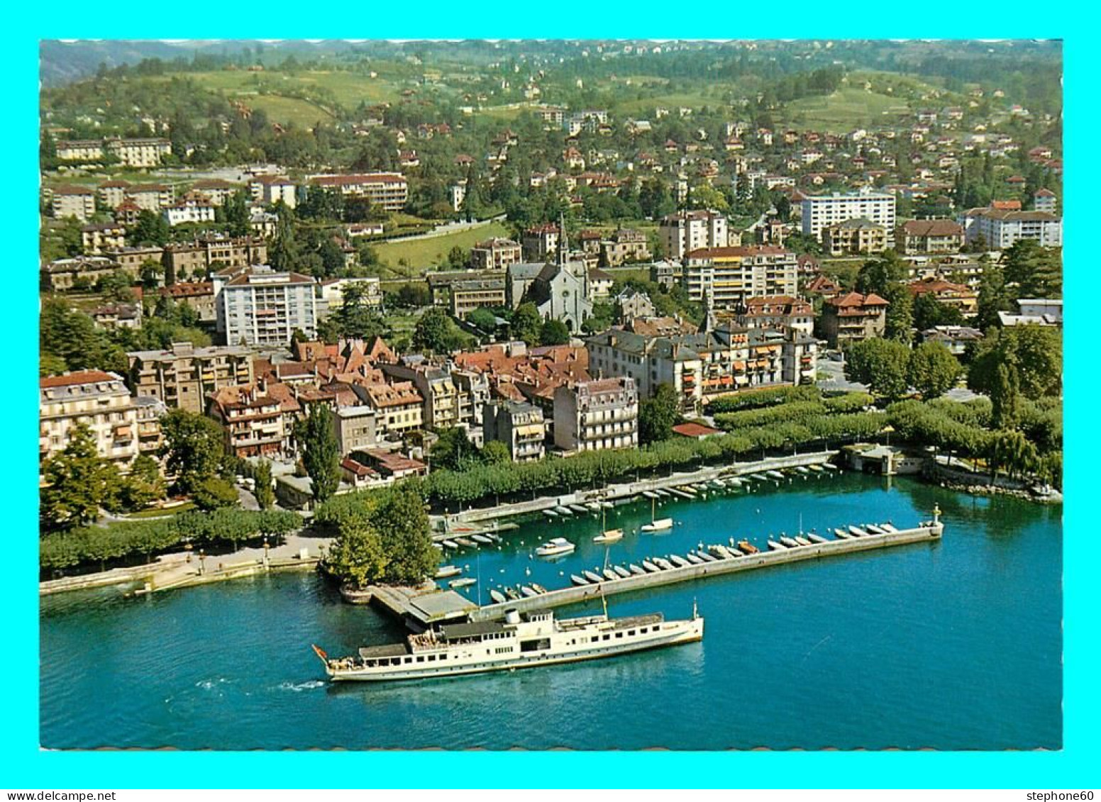 A769 / 201 Suisse Port De VEVEY La Tour De Peilz Hotel Du Lac - La Tour-de-Peilz
