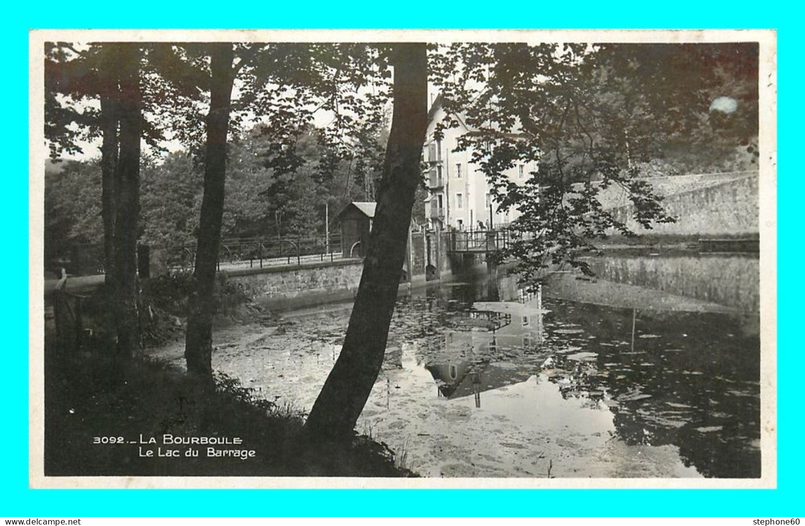 A774 / 337 63 - LA BOURBOULE Le Lac Du Barrage - La Bourboule