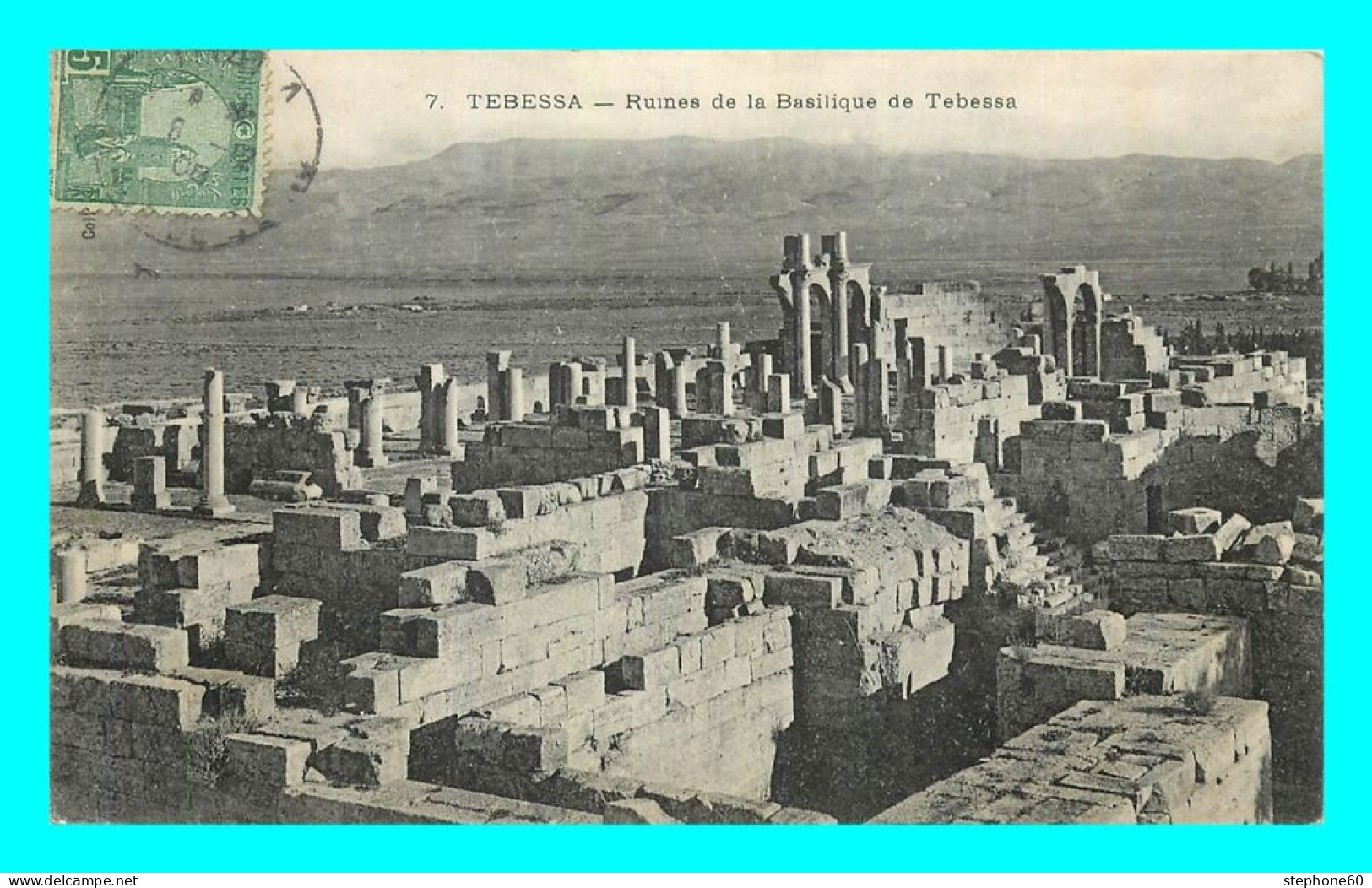 A774 / 401 Algerie Tebessa Ruines De La Basilique De Tebessa - Autres & Non Classés