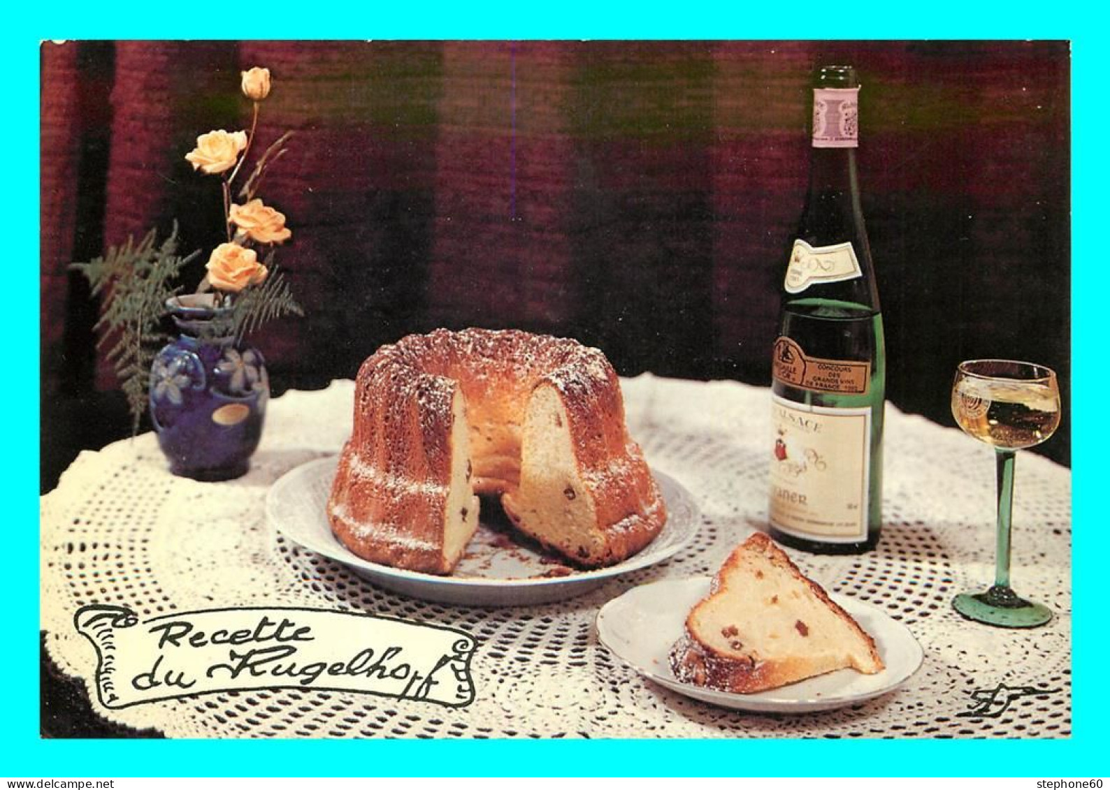 A771 / 301 Recette De Cuisine KUGELHOPF Alsacien - Recipes (cooking)