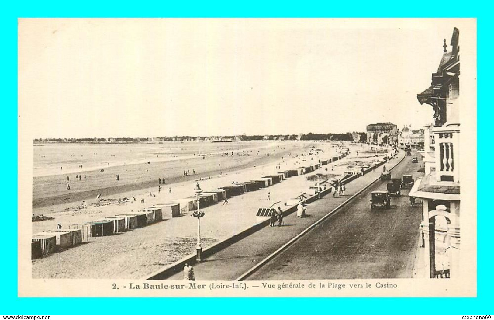 A776 / 057 44 - LA BAULE Sur MER Vue Générale De La Plage Vers Le Casino - La Baule-Escoublac