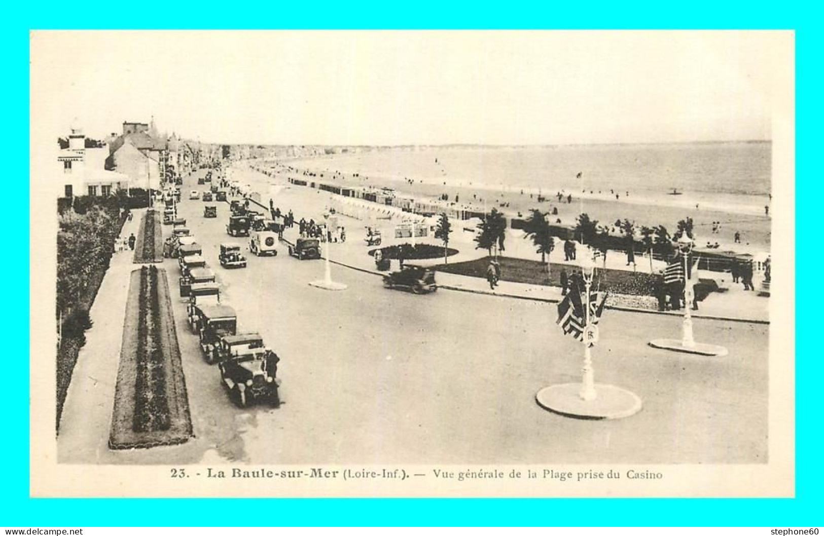 A776 / 053 44 - LA BAULE Sur MER Vue Générale De La Plage Prise Du Casino - La Baule-Escoublac