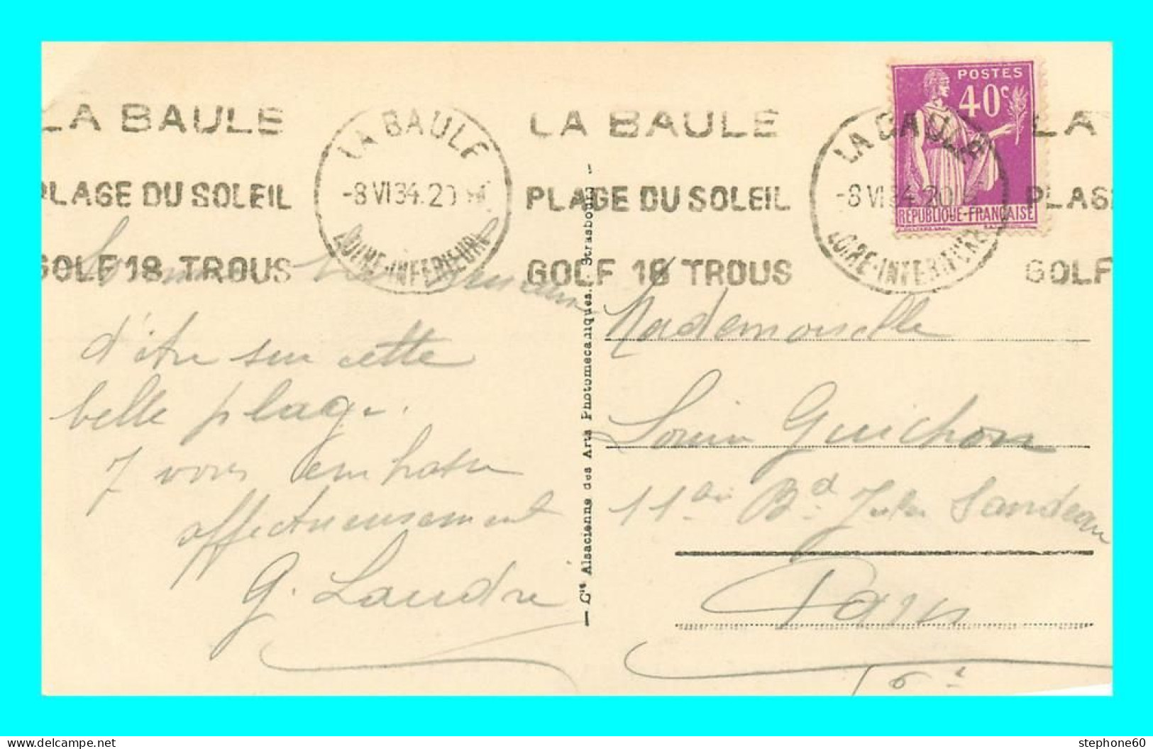 A776 / 055 44 - LA BAULE Les Baigneurs - La Baule-Escoublac