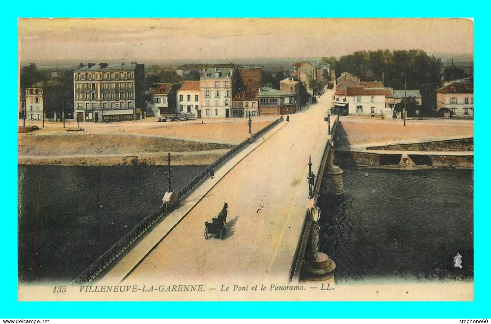 A776 / 241 92 - VILLENEUVE LA GARENNE Le Pont Et Le Panorama - Villeneuve La Garenne