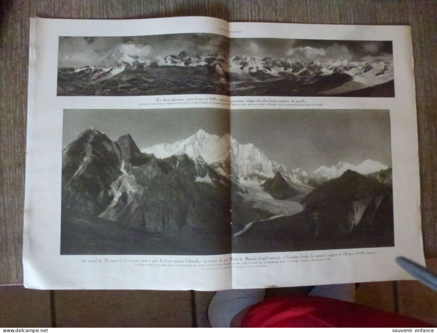 L'Illustration Octobre 1921 L'Olympia Everest Shekar Makalu Pethang Ringmo Syrie - L'Illustration