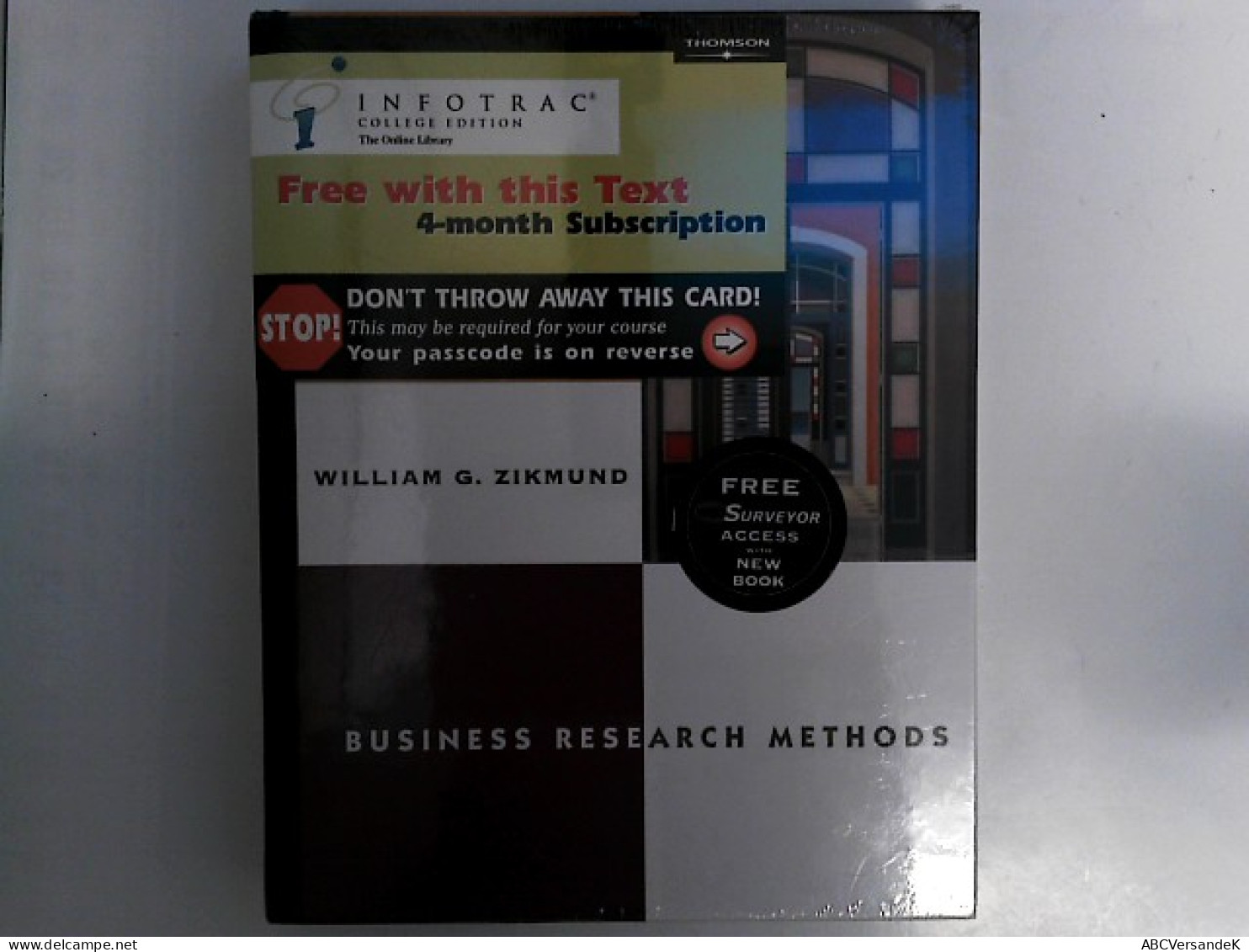 Business Research Methods With Infotrac - Other & Unclassified