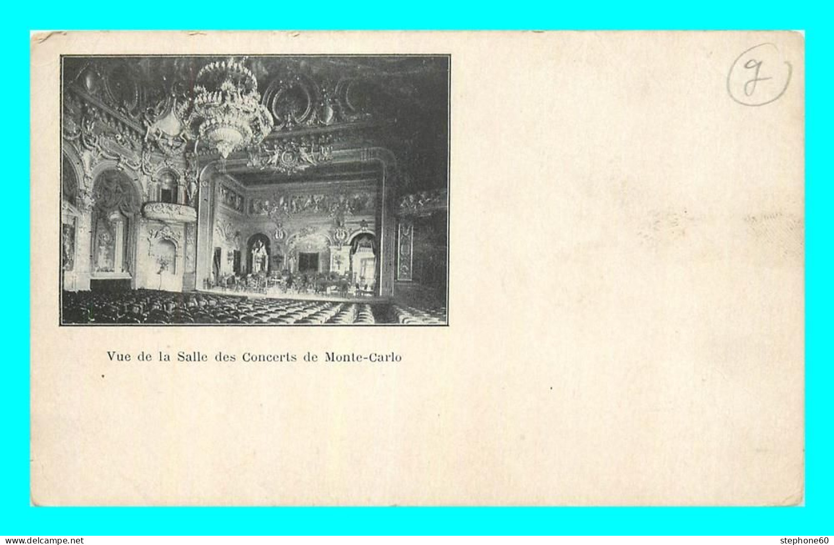 A773 / 375 MONTE CARLO Vue De La Salle Des Concerts - Monte-Carlo