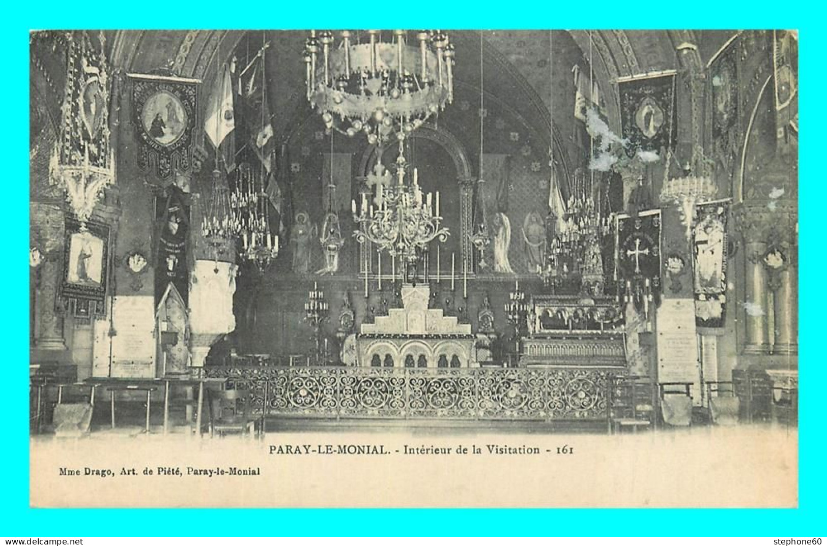 A773 / 405 71 - PARAY LE MONIAL Intérieur De La Visitation - Paray Le Monial