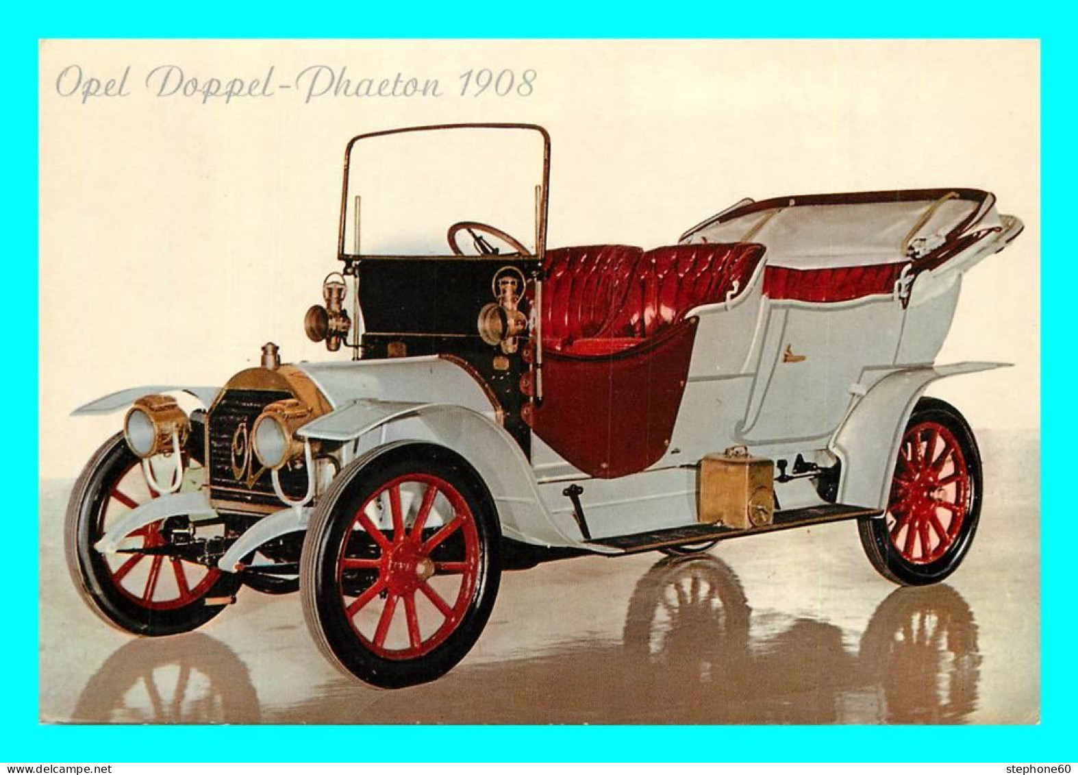 A778 / 423 OPEL DOPPEL PHAETON 1908 ( Voiture ) - Voitures De Tourisme