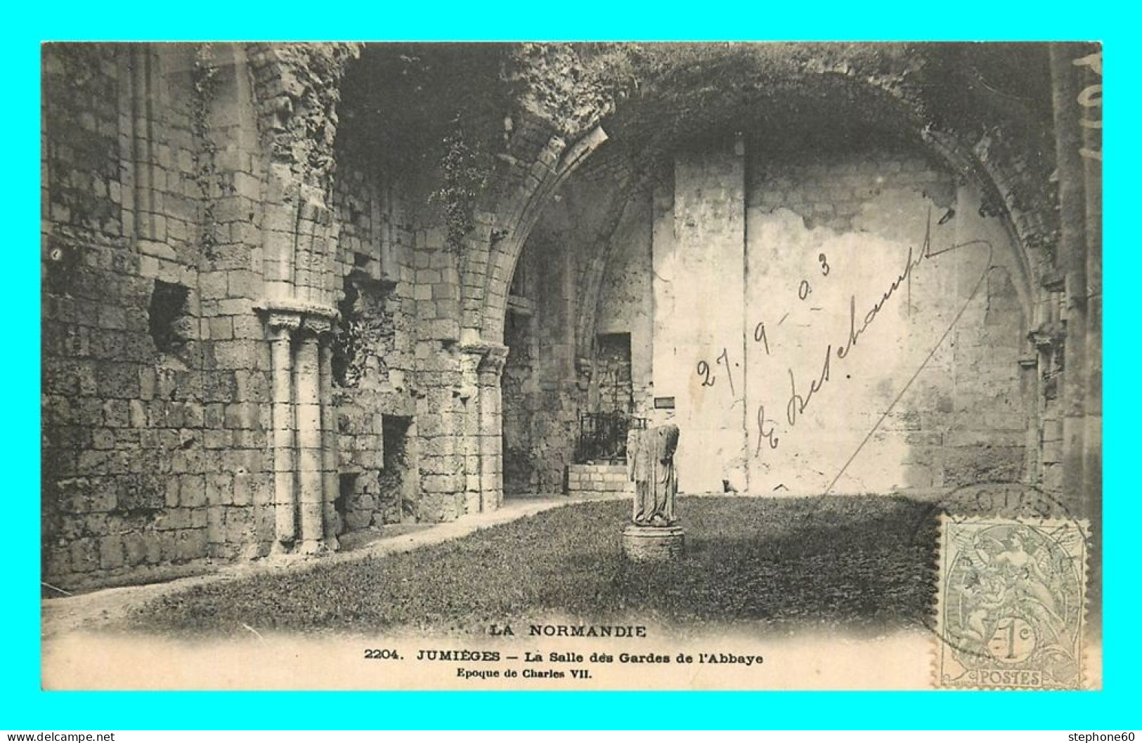 A774 / 497 76 - JUMIEGES Salle Des Gardes De L'Abbaye - Jumieges