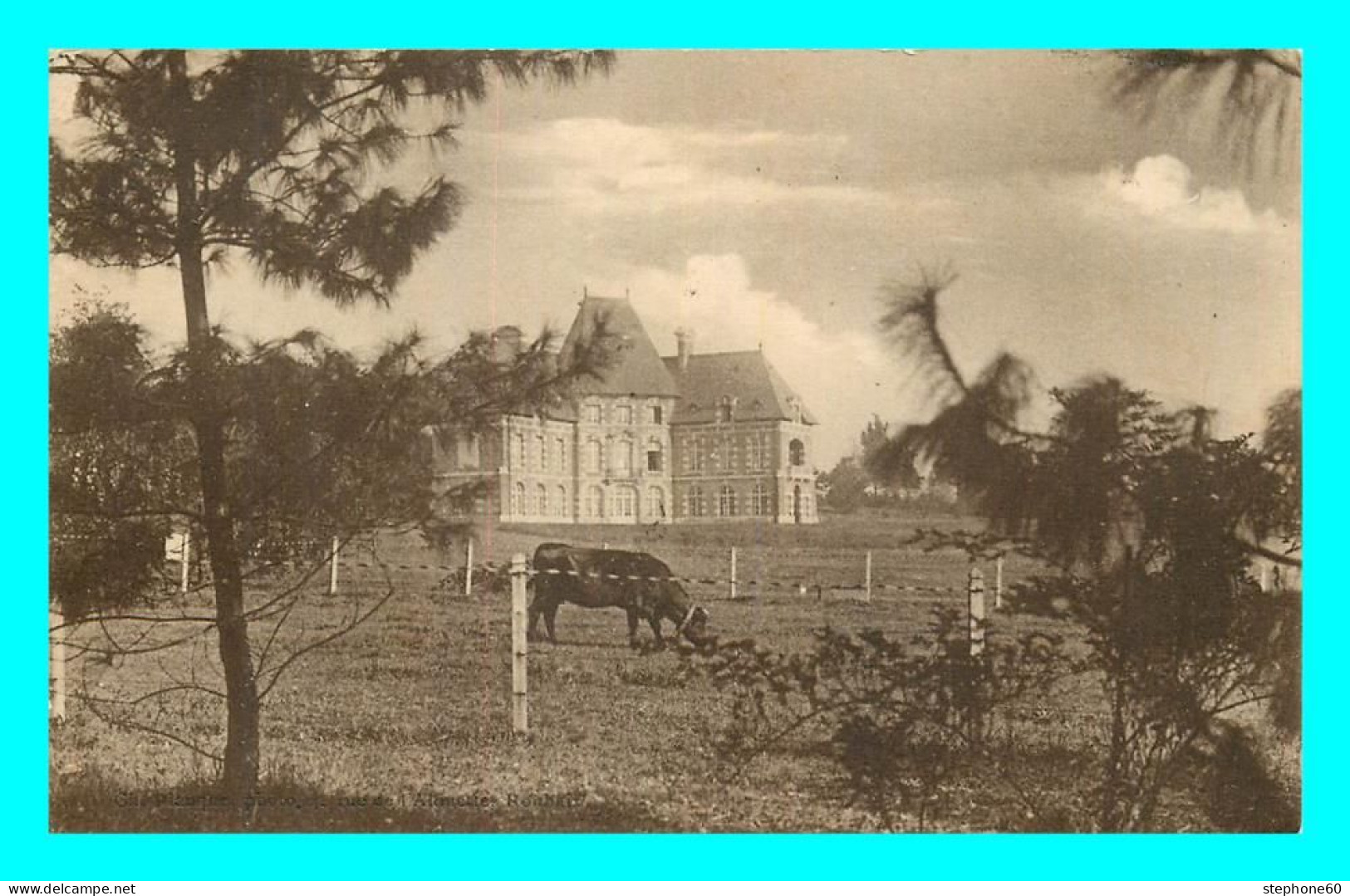 A775 / 069 Chateau à Situer A Identifier Carte PHOTO - Castelli